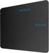Mouse Pad, 12.6×10.8×0.08 inches, Premium-Textured Non-Slip Rubber Base, Black, 2 Pack