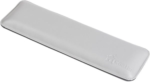 Bailey Tenkeyless Wrist Rest for Keyboards, Leather Ergonomic Support for Typists, Gaming, and Office Use (Stone)