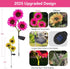 KAIVESEA 3 Pack Solar Garden Flowers Lights Outdoor Waterproof Sunflower Solar Lights for Yard Decorations Garden Decor