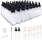 48 Pack 1oz Clear Glass Bottles with Glass Eye Droppers for Essential Oils, Perfumes & Lab Chemicals