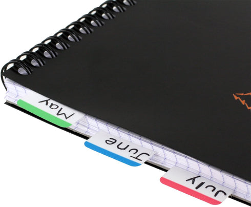 Post-it Tabs with On-The-Go Dispenser, 1-Inch Lined, Green, Blue, and Red, 12-Tabs/Color, 108 tabs/Dispenser