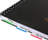 Post-it Tabs with On-The-Go Dispenser, 1-Inch Lined, Green, Blue, and Red, 12-Tabs/Color, 108 tabs/Dispenser
