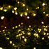 iShabao Solar String Lights Outdoor, 33ft 100 LED Waterproof Fairy Lights for Garden and Party