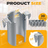 50 Pack Smart Shield Nail Guard for Wire Cable Protection,Smartshield Wire Protector,Nail Guard for Electrical Wiring