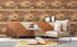 Yun-aeon Brown Wood Peel and Stick Wallpaper 17.3" x 120" PVC Self Adhesive for Wall Covering, Furniture, Kitchen DIY