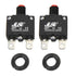 9 Amps Thermal Circuit Breakers 125/250V AC 32V DC Push Button Manual Reset Overload Protector Switch