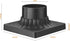 Outdoor Post Light Base Mount, 3'' Adapter in Black Finish for Deck Porch Patio, 5.5" W x 5.5" D x 3.25" H