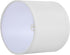 Aspen Creative 31218 5-1/2" 5-1/2" 5" Small Clip-On Drum Lamp Shade in Pearl White, Top x Bottom x Slant Height