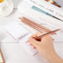 Outus 30 Pcs Rose Gold Ballpoint Pens, Slim Metallic Retractable Lightweight Pens Set for Wedding Guest Book Gift