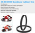 Replacement Milwaukee BandSaw Compact Pulley Tires 45-69-0030 2629-20 6242-6 2429-20 2629-22 2429-21XC (4.0" Diameter Tires)- 4 Pack