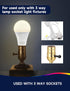 3 Way Light Bulbs, 3 Way LED Bulbs 30 70 100W Equivalent, Natural White 4000K A19 E26 Medium Base, 2 Pack for Lamps