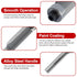 4PCS Set, 1/4 Inch YG6X 24000RPM 1/4" 5/16" 3/8" 1/2" Flush Trim Router Bit Shank Alloy Top Bearing, High Speed