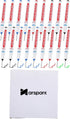 Marspark 24 Pcs Long Head Markers - Long Nib Deep Hole Marker Pen, Multi-purpose Drill Hole Scriber, Waterproof