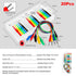 Zoeyilan 25PCS (20 Automotive Test Circuit Leads Kit, Multi Function Auto Diagnostic Tools, Multimeter Test Leads Kit