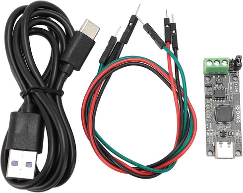 Jiawu CAN Analyzer, CAN FD Compatible Type C USB to Adapter, Bus Analyzer with Virtual Serial Ports and Online Firmware