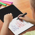 Portable Small White Board, Reusable Dry Erase Board with Stand, Desktop Whiteboard for Office Meeting Business Home 9"