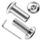 MYWISH 10Sets M6 x 16mm Flat Head Hex Socket Cap Screws Bolts and