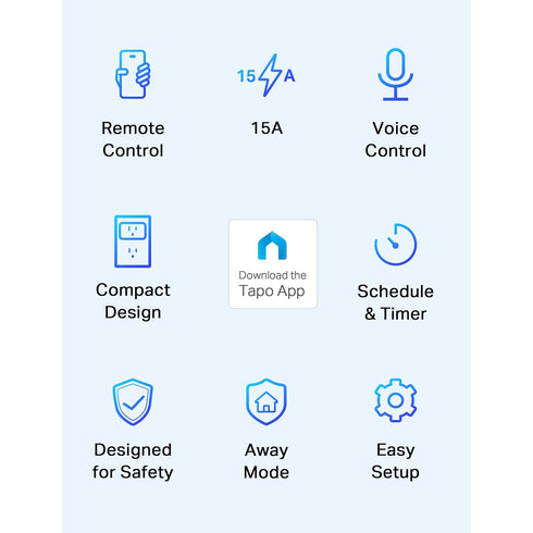 TP-Link Tapo Smart Plug Mini 15A, Smart Home Wi-Fi Plug, Super Easy Setup, Compatible with Alexa & Google Home, No Hub Required, UL Certified, 2.4G WiFi Only, White, Tapo P105(4-Pack)