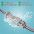 AITRIP 6 Kit 2Pin Way Electrical Wire Connector, 2Way DT Automotive Waterproof Male Female Plug