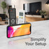 Pen Organizer for Desk, Modern Desk Accessory with Removable Divider, Chic Acrylic Storage Stand for Home/Work