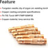 TIG Collet Body 10N32 (3/32"&2.4mm Orifice) for TIG Welding Torch WP-17, 18 & 26 Series Consumables Collet Body 10Pcs