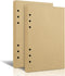 Tofun 2 Packs A5 Blank Vintage Refillable Paper, Retro A5 Binder Refills Paper