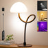 Andxvna RGB Table Lamp with 3 Color Temperatures, Stepless Dimmable Bedside Lamp 5%-100%,
