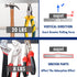 6 Pack 1.26"x0.12" DIYMAG Strong Magnets with Double Sided Adhesive Backing, Round Permanent Powerful Neodymium Disc