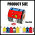 65.6Ft Whaline Back to School Pencil Bulletin Board Border Composition Notebook Apples Crayon Die Cut Trim Border Roll
