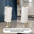 Countertop, WallCharmers Gold Paper Towel Holder, Metal Toilet or Kitchen Paper Holder for Floor or Gold Giraffe