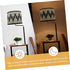 LABRIMP Geometric Pattern Bamboo Lampshade Replacement Stylish Light Cover for Home Unique Lamp Accessory for Warm