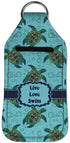 Custom Large Sea Turtle Hand Sanitizer & Keychain Holder