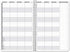 BookFactory Meal Planner Journal, Food Prep Log Book, Wire-O TransLux Cover, 106 Pages, 6'' x 9''