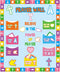 Geelin 184 Pcs Prayer Wall Bulletin Board Set, Cork Board Religious Decor Rainbow Christian Decorations for Classroom