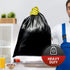 PAMI Large 33-Gallon Scent-Free Trash Bags, 60-Pack, Black