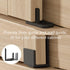 3FT ZEKOO Super Mini Sliding Barn Door Hardware Kit for Single Door Cabinet, Small Barn Door Hardware Track Kit for TV