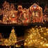 300 98.5FT 8 LJLNION LED String Lights Outdoor Indoor, Extra Long Christmas Lights, Lighting Modes, Plug in Waterproof