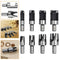 8-Pack Wood Hole Plug Cutter Set, High Carbon Steel Cutting Tools for Woodworking Hole Saw Cutting 6MM 10MM 13MM 16MM