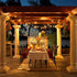 25FT C7 C7 27 Bulb, LED Christmas Lights Outdoor, Warm White Christmas String Light with LED Hanging Vintage Christmas