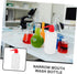 2pcs Graduated Wash Bottles - Portable Lab Scale for Liquids