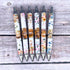 YJ PREMIUMS 6PC Highland Cow Pens Set, Kawaii Cute Cow Print Stationary Supplies for School Home Office Gifts