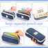 Lincia 30 Pcs Aesthetic School Supplies, 6 Cute Mechanical Pencils, 5 Colored Ballpoint Pens, 5 Quick Dry Pens (Navy)