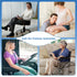 Eozier 6in Seat Cushion for Hip Coccyx Pressure Relief, Thick Extra Large Ergonomic Memory Foam Cushions for Sciatica