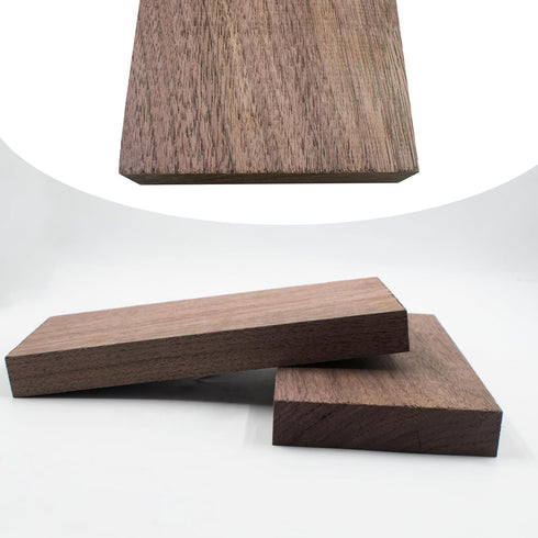 KeaJuidy 2 7/8'' 4'' 8'' PCS Walnut Lumber x x Unfinished Walnut Wood Sheets Walnut Board for Crafts, Scroll Saw