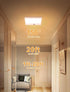 ,12000mAh IP54 Closet Rechargeable Ceiling Light with Remote No Wiring Motion Sensor Battery Operated Ceiling Light