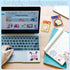Sticky Notes - 14 Pads of Self-Stick Removable Shaped Notes, 100 Sheets Total, 14 Pack
