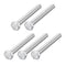 Hex Bolts (M8-1.25x70mm) 5Pcs, 304 Stainless Steel Fully Threaded Hex Head Screws for Furniture Repair