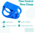 5 Pcs Plastic Tubing Clamps - Adjustable Tube Clamp Shut Off Hose Clamp for Laboratory