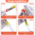 Treela 4 Set 8341 No Clean Solder Flux Paste, 10cc Tacky Soldering Flux with Pneumatic Dispenser