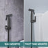 SUS304 Set, Luxury Handheld Bidet Sprayer, Premium Stainless Steel Bathroom Bidet Attachment Baby Cloth Diaper Sprayer